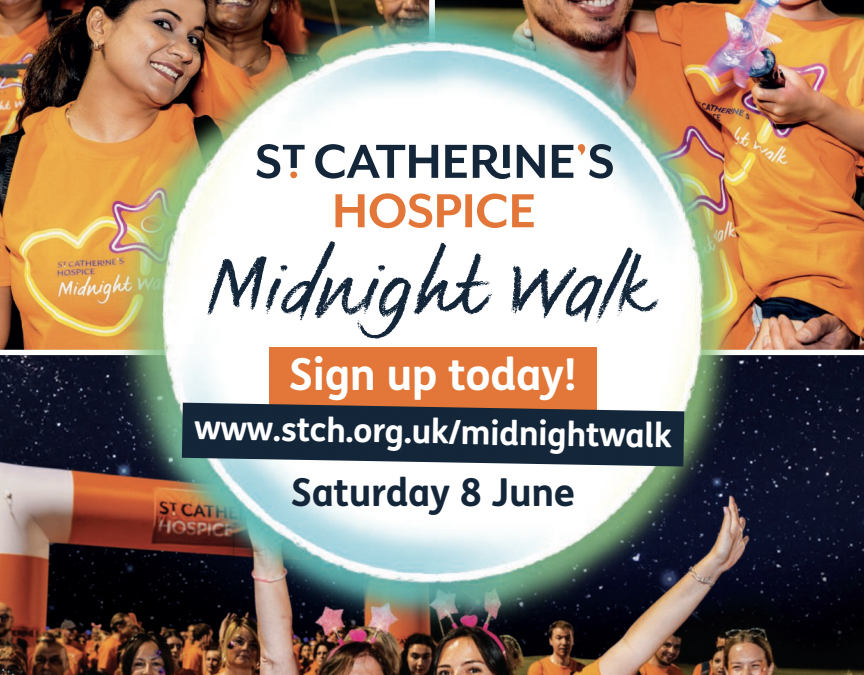 St Catherine’s Hospice Midnight Walk 2024