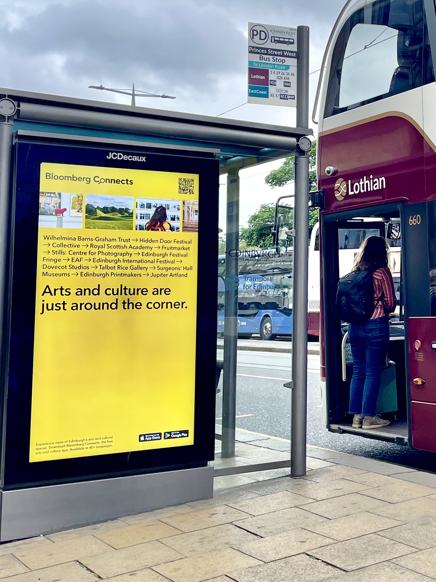 Bloomberg Connects Edinburgh Campaign