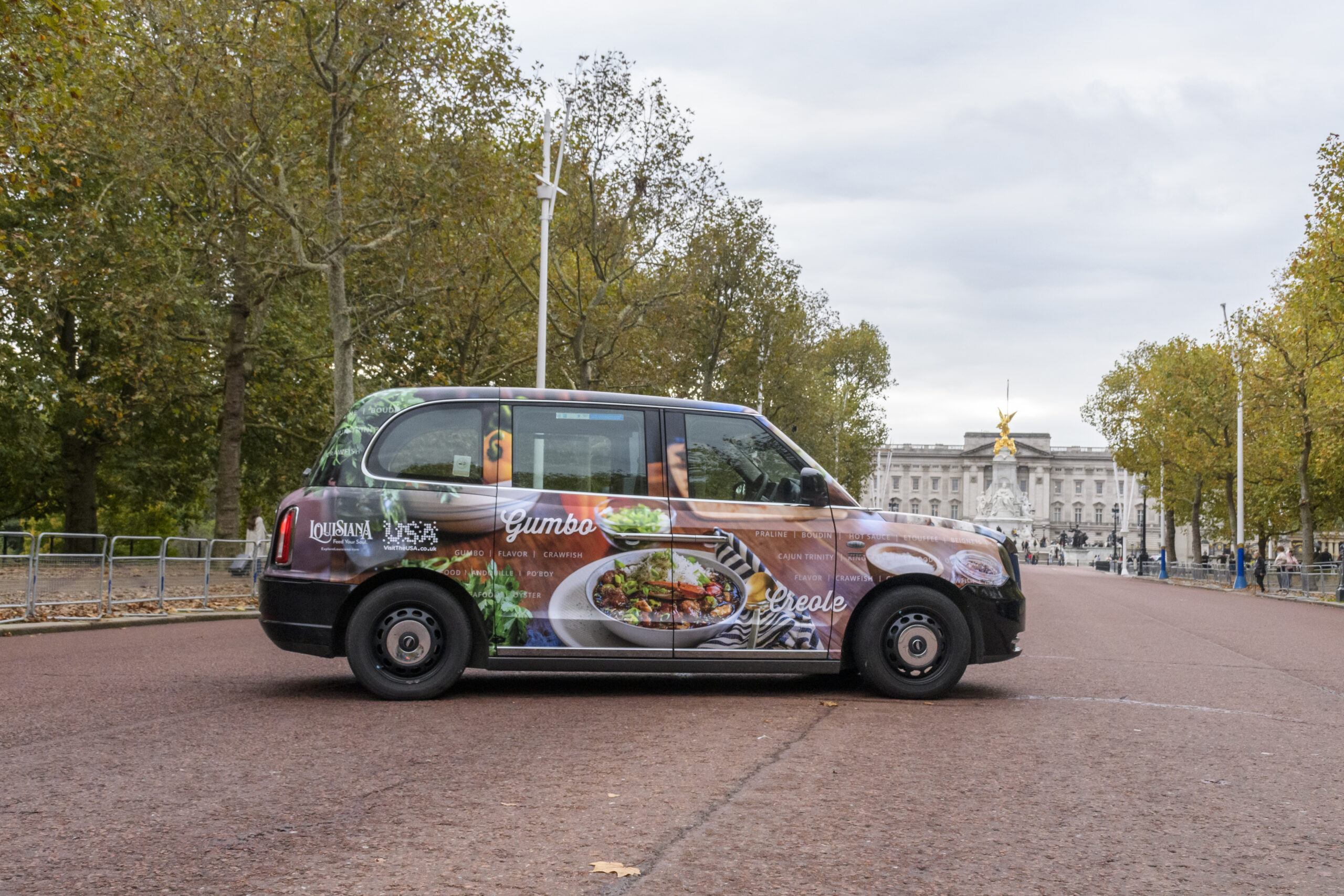 Louisiana taxi wrap