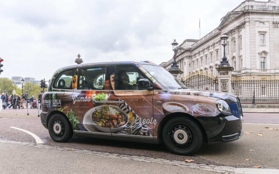 Louisiana taxis hit the streets of London