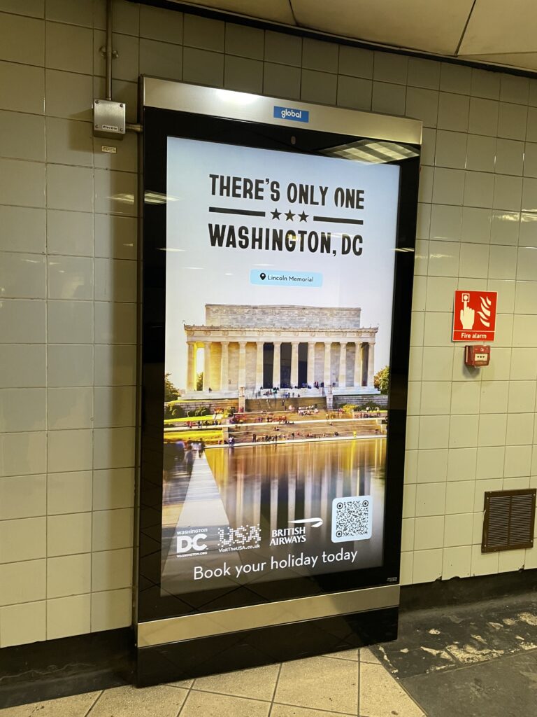 Underground OOH campaign